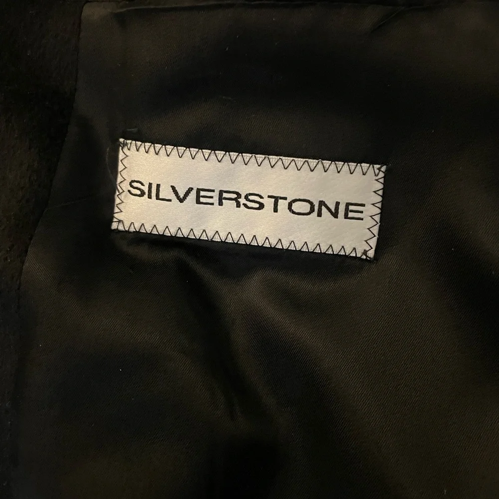 SILVERSTONE‎ Made in Canada Columbo Pure Cashmere 3-Button Jacket in Black 48 L